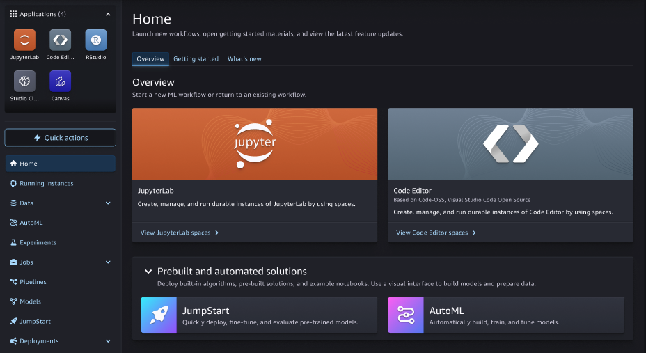 The Code Editor application button and overview tile in the Studio UI.